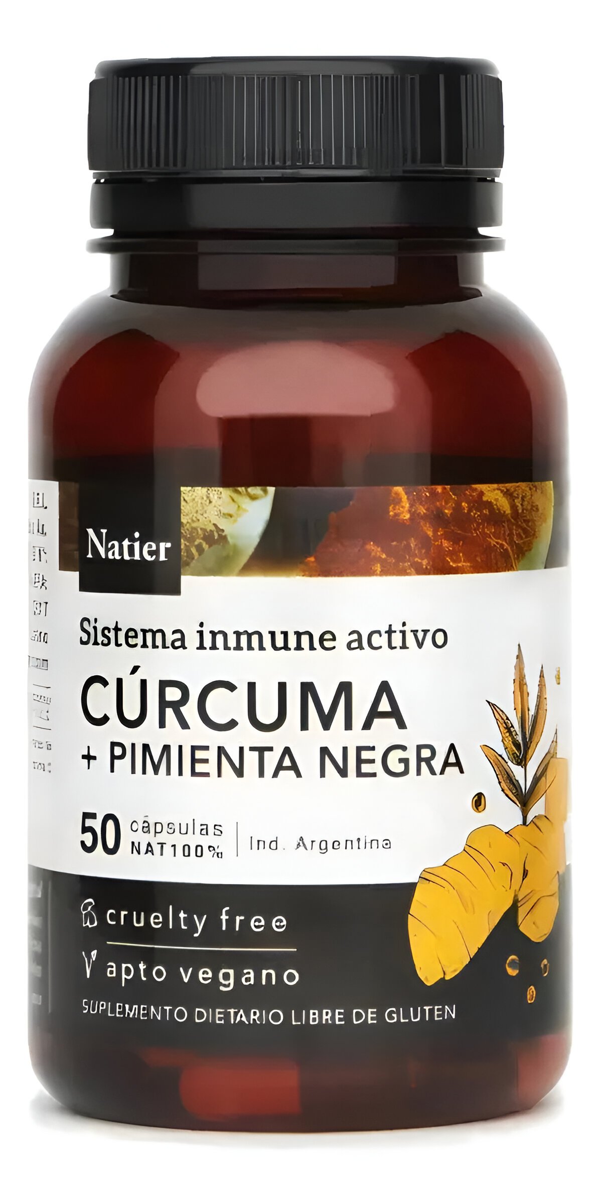 Curcuma + Pimienta Natier