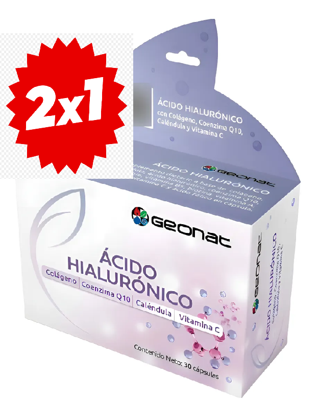 ÁCIDO HIALURÓNICO Geonat- Súper Promo 2X1
