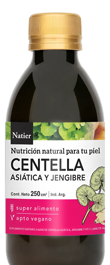 CENTELLA ASIÁTICA + JENGIBRE 250 cm3 Natier