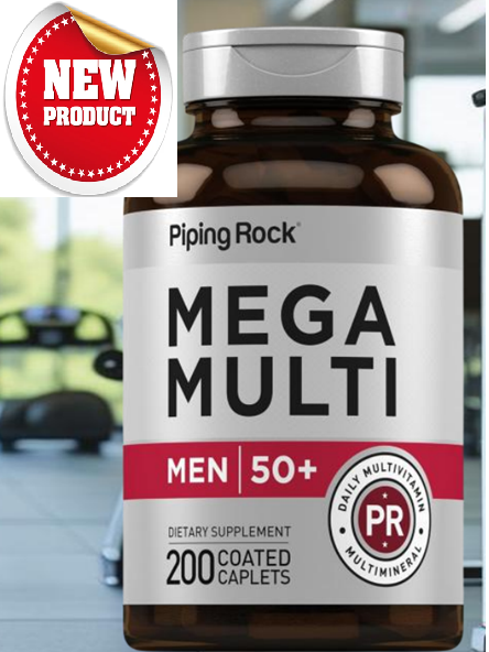 MEGA MULTI MEN 50+ Activador hormonal- Piping Rock