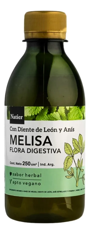 MELISA FLORA DIGESTIVA Con Diente de León y Anís 250 cm3 Natier