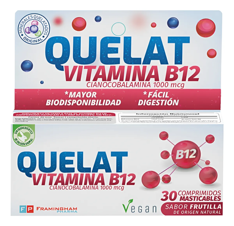 QUELAT VITAMINA B12 - Framingham