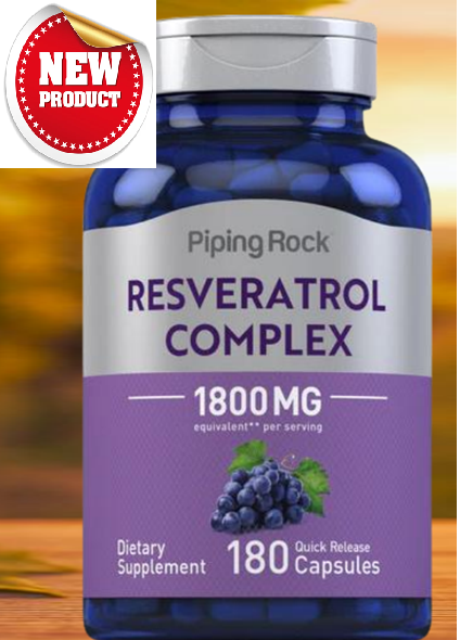 RESVERATROL COMPLEX 1800 mg - Piping Rock