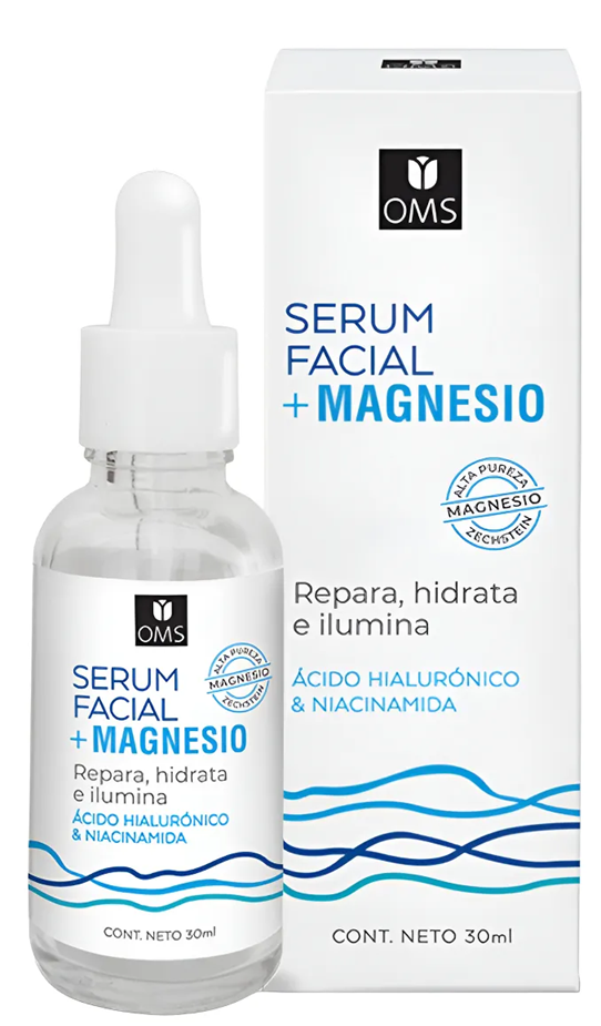 SERUM FACIAL + MAGNESIO Ácido Hialurónico & Niacinamida - Dr. Madaus