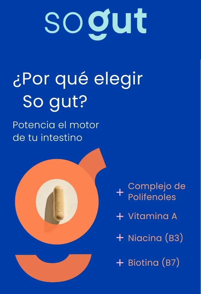 SO GUT MICROBIOTA Suplemento Prebiótico - Image 2