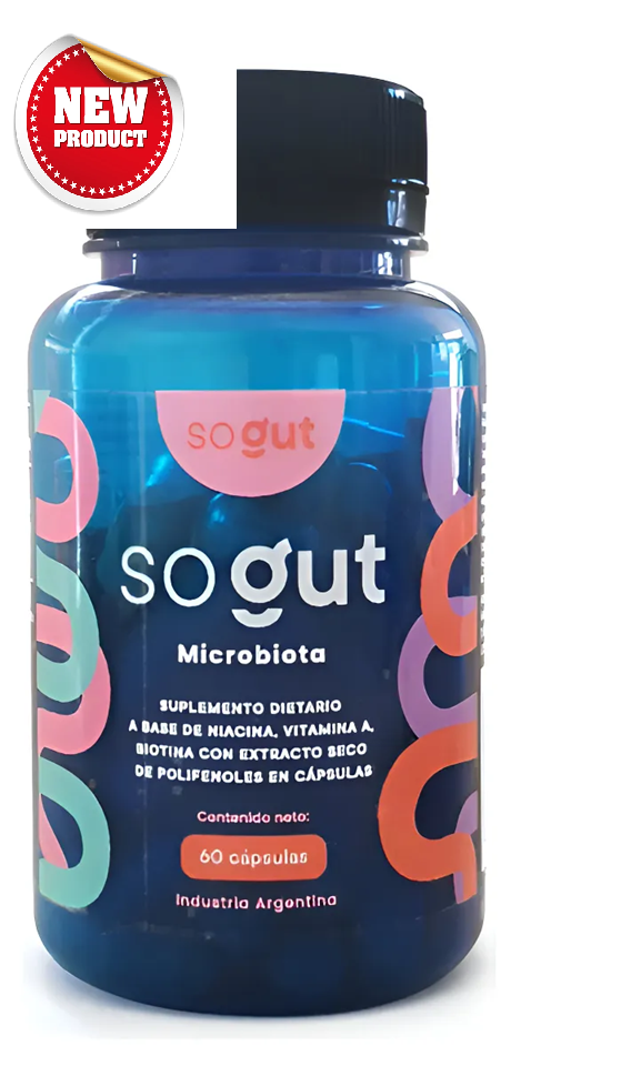 SO GUT MICROBIOTA Suplemento Prebiótico