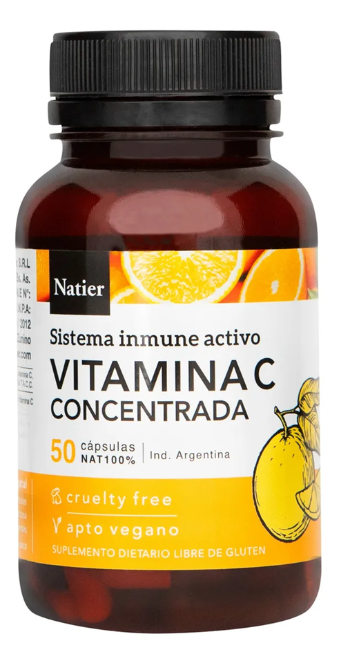 VITAMINA C CONCENTRADA 250 g. Natier