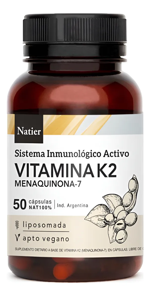 VITAMINA K2 MENAQUINONA-7 - Natier