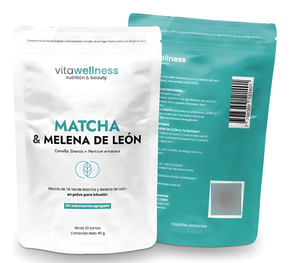 MATCHA & MELENA DE LEÓN Infusión - Vitawellness